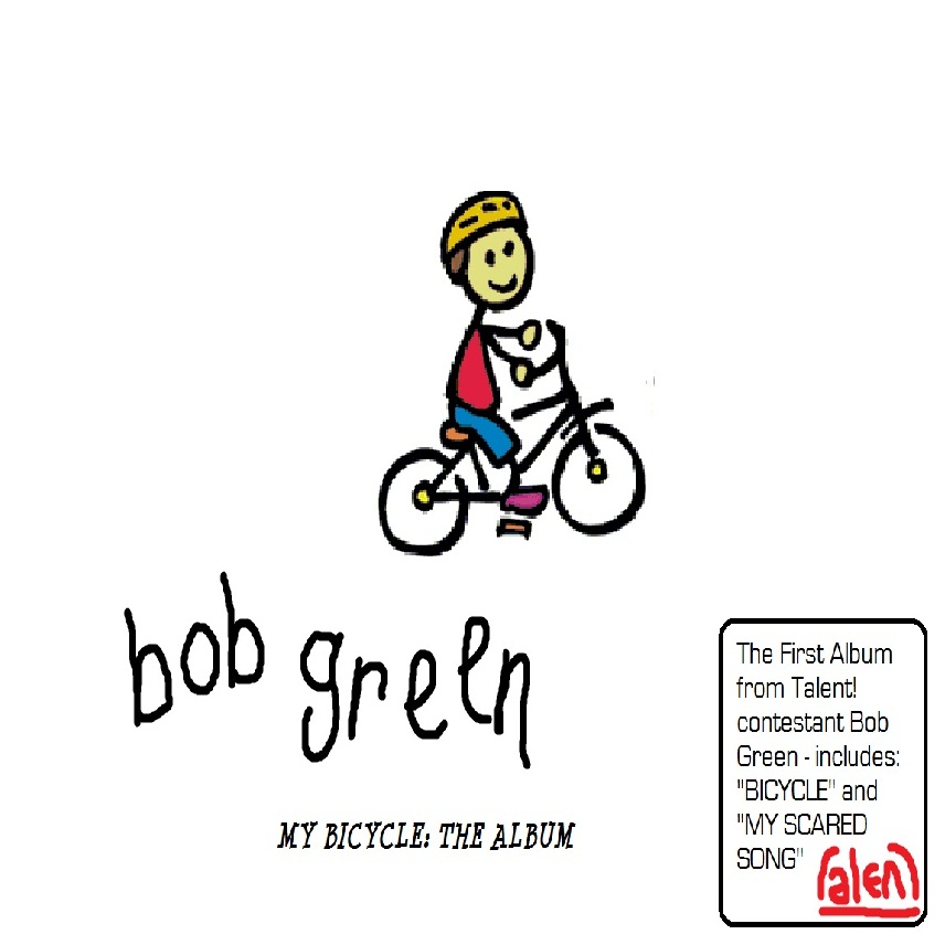Bob Green My Bicycle: The Album cover artwork