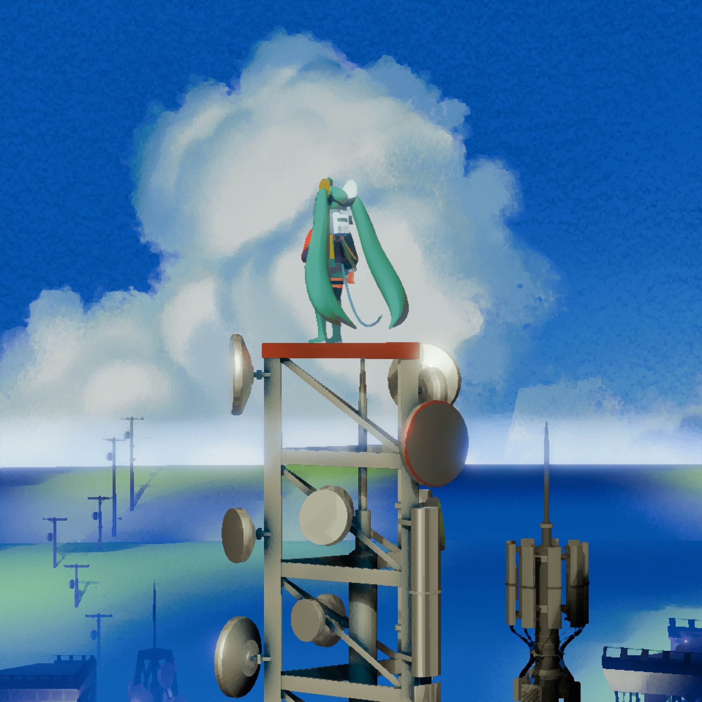 FLAVOR FOLEY featuring Hatsune Miku — CONNECT:COMMUNE cover artwork