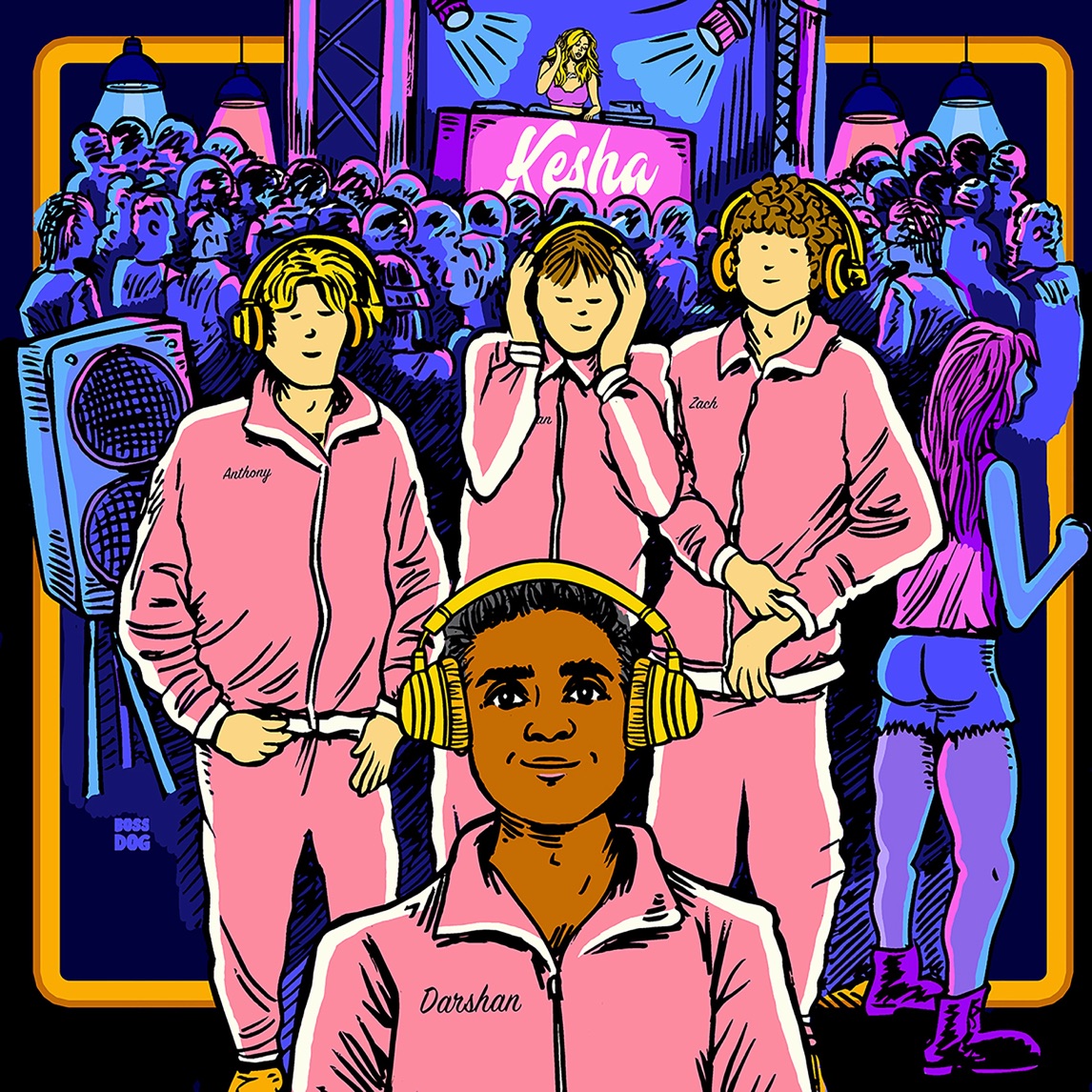 Boy Throb & Kesha — DJ Turn It Down cover artwork