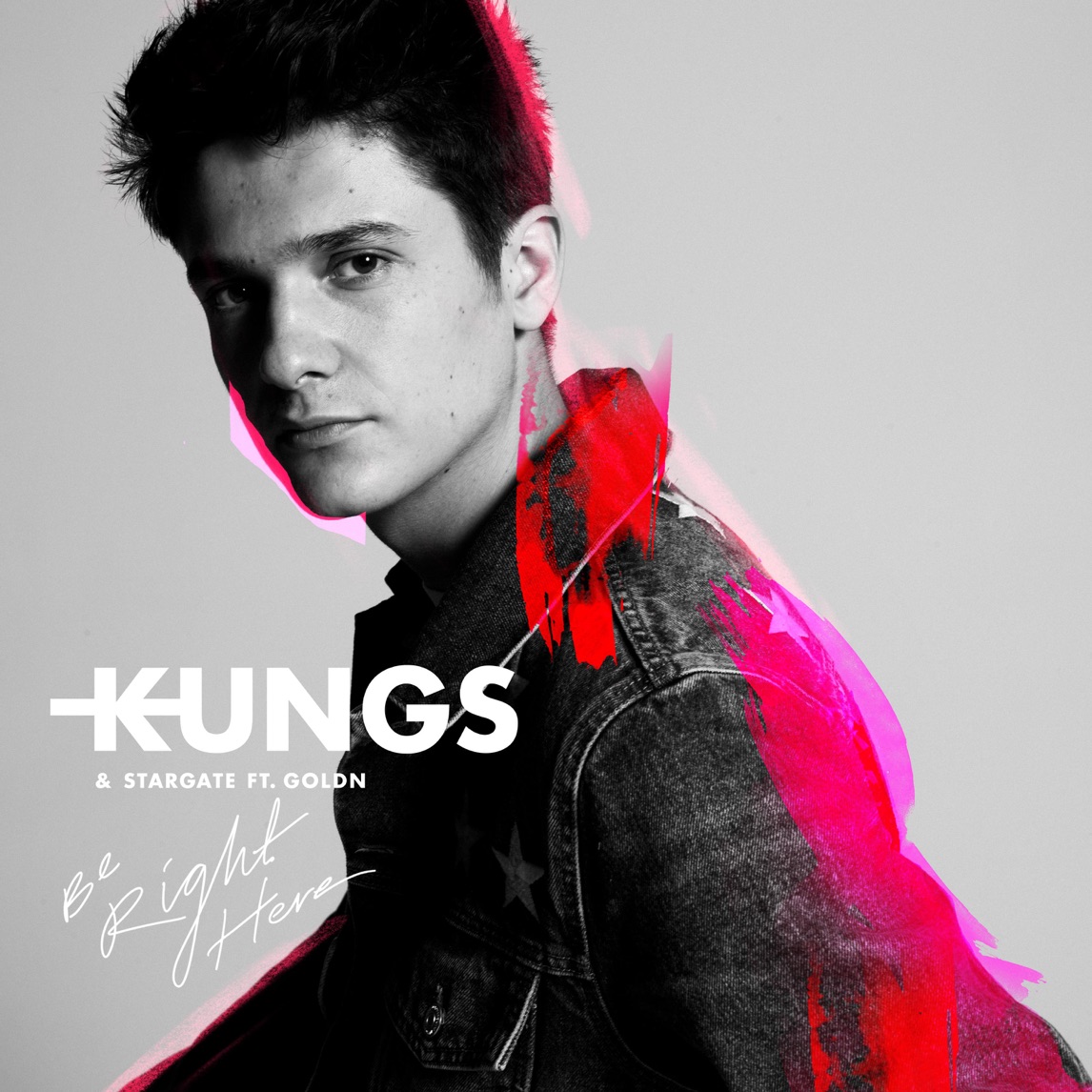 Kungs & StarGate featuring Joshua Golden — Be Right Here cover artwork