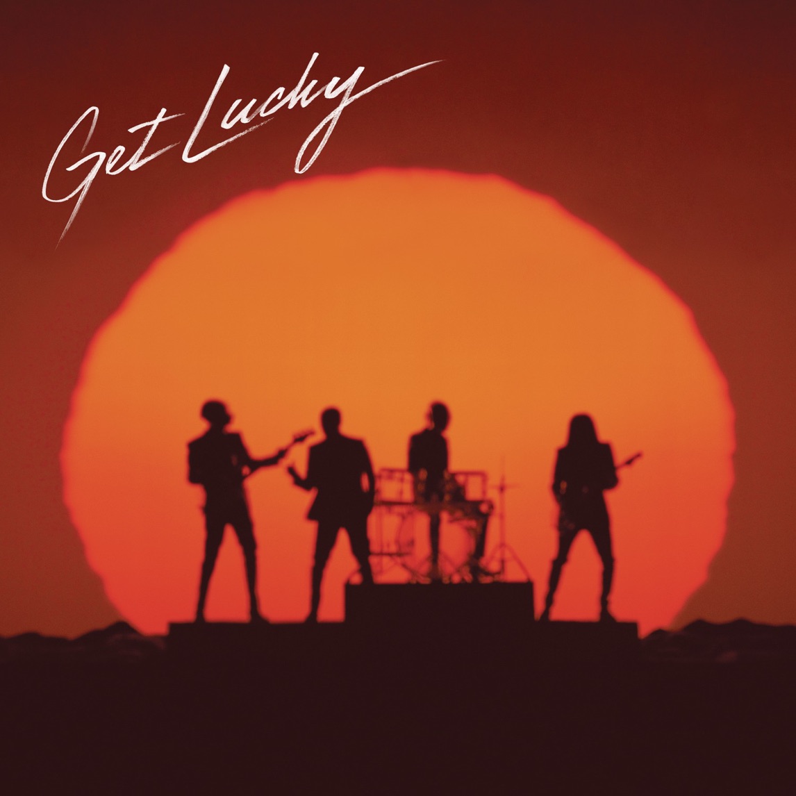 Daft Punk featuring Pharrell Williams & Nile Rodgers — Get Lucky cover artwork