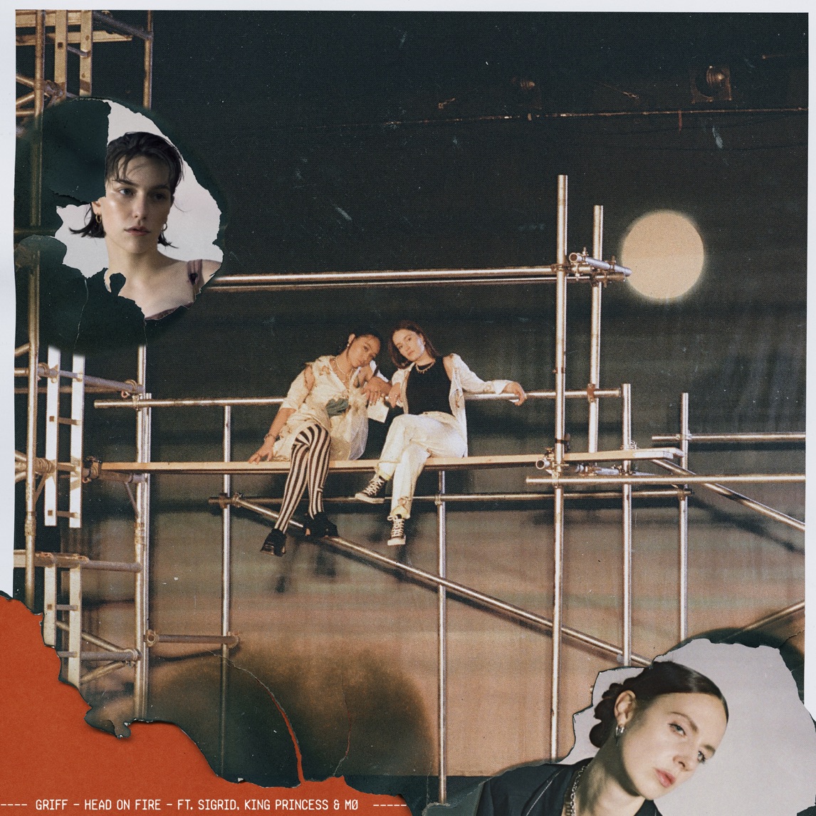 Griff featuring Sigrid, King Princess, & MØ — Head On Fire cover artwork