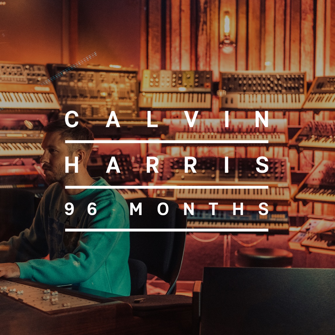 Calvin Harris — 96 Months cover artwork