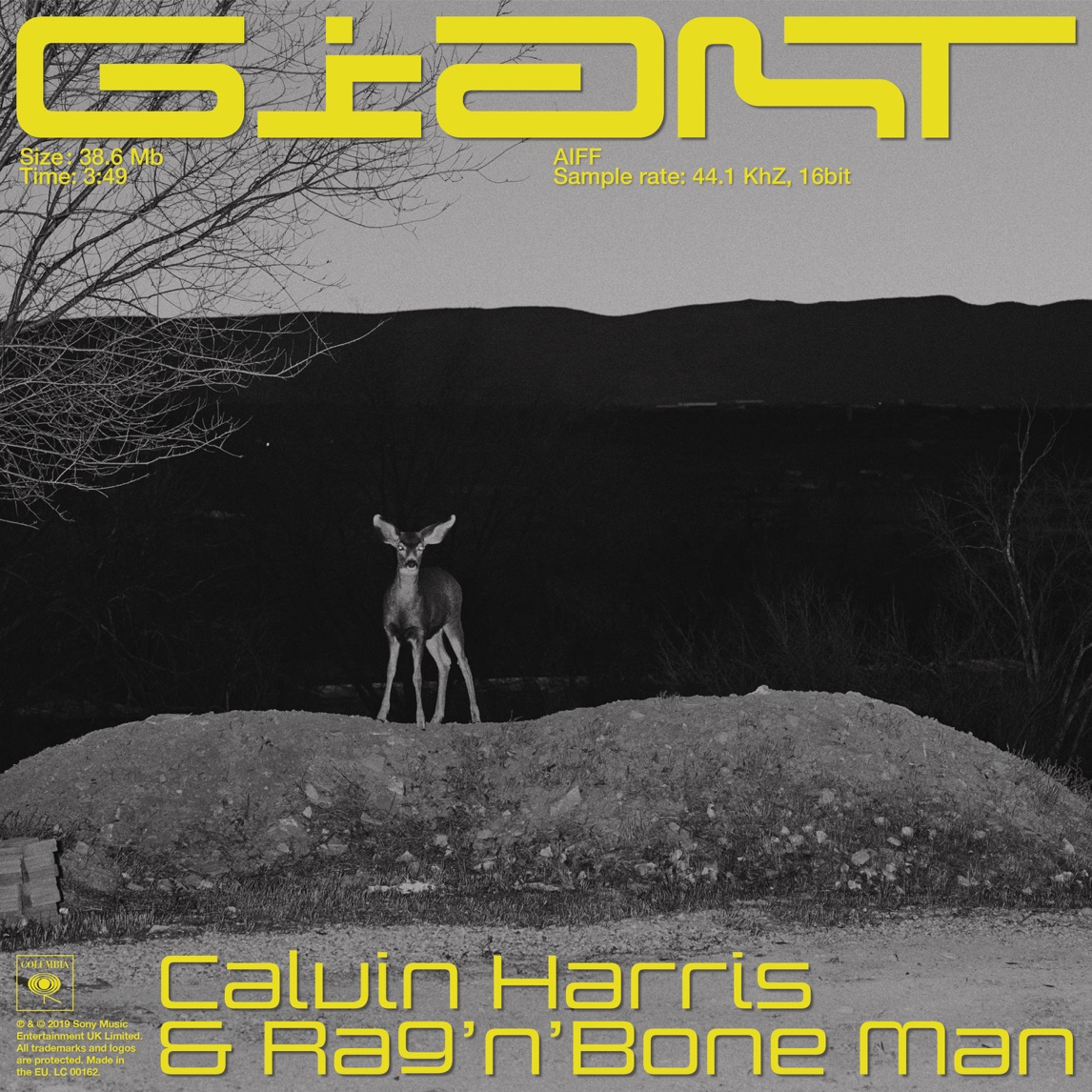 Calvin Harris & Rag'n'Bone Man — Giant cover artwork