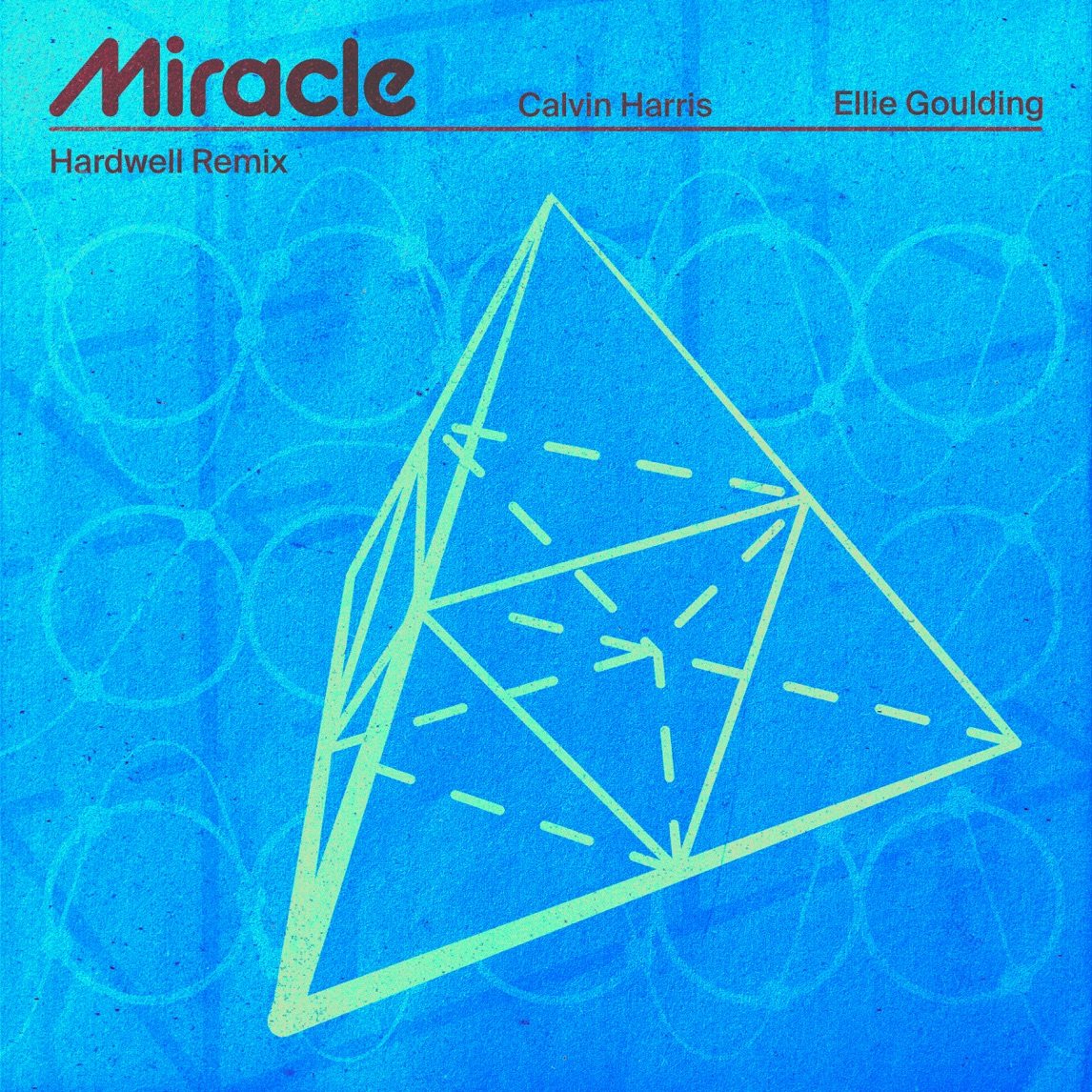 Calvin Harris & Ellie Goulding — Miracle (Hardwell Remix) cover artwork