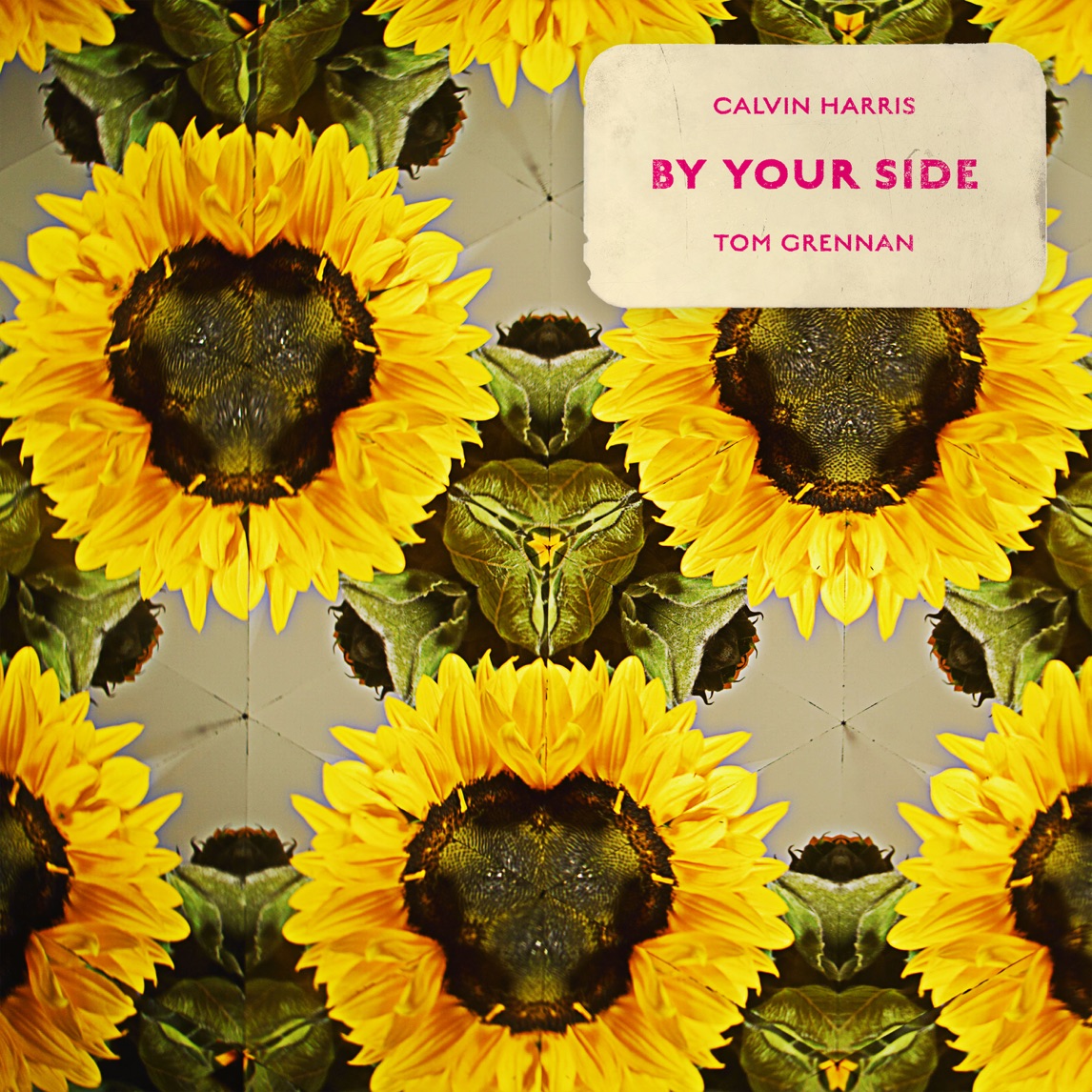 Calvin Harris featuring Tom Grennan — By Your Side cover artwork