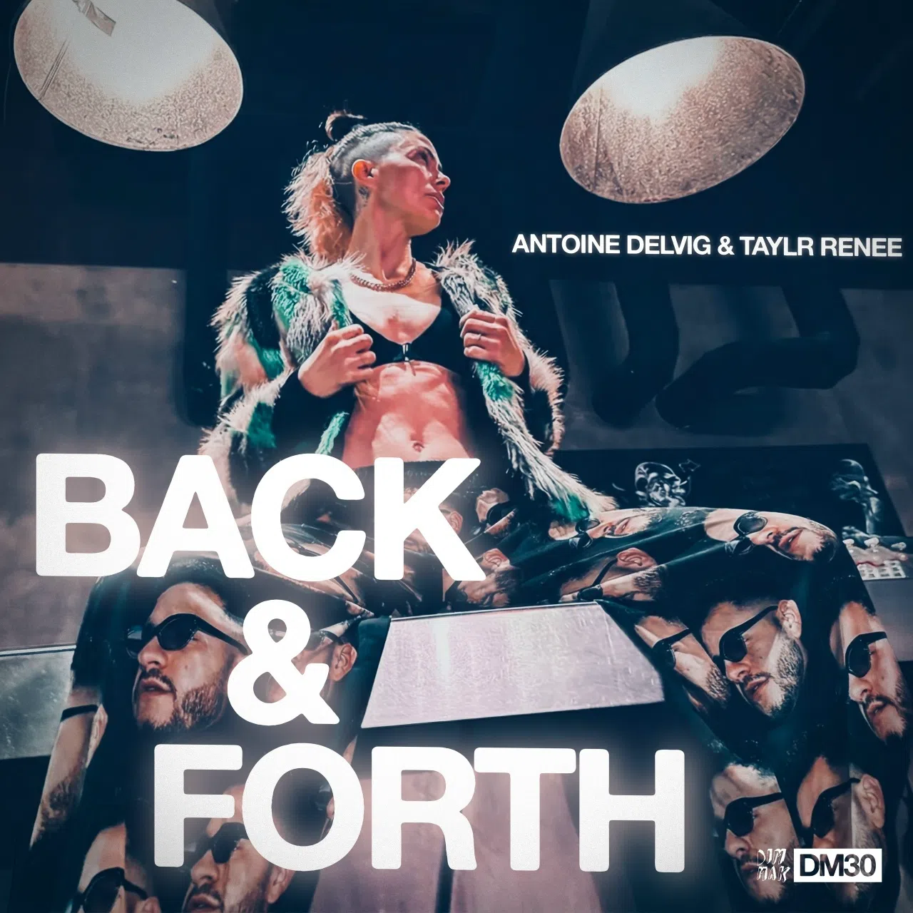 Antoine Delvig & Taylr Renee — Back &amp; Forth cover artwork