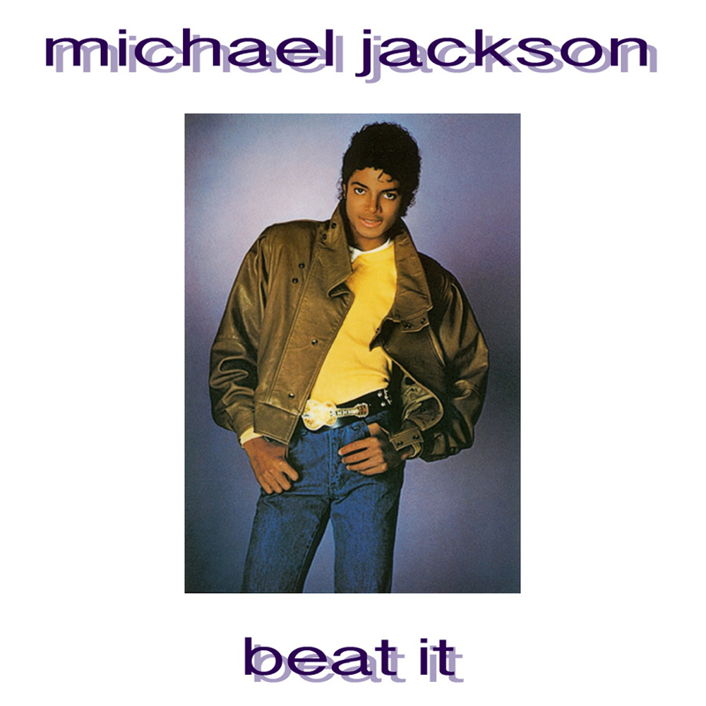 Michael Jackson — Beat It cover artwork