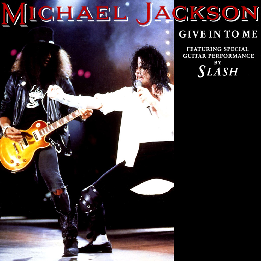 Michael Jackson featuring Slash — Give In to Me cover artwork
