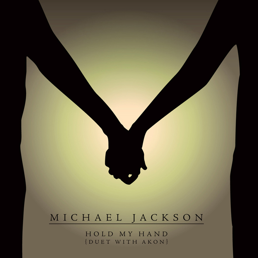 Michael Jackson featuring Akon — Hold My Hand cover artwork