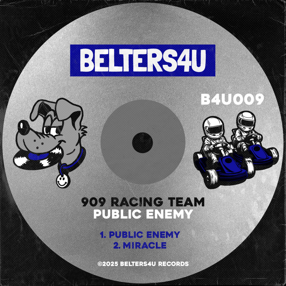 909 RACING TEAM — Public Enemy cover artwork