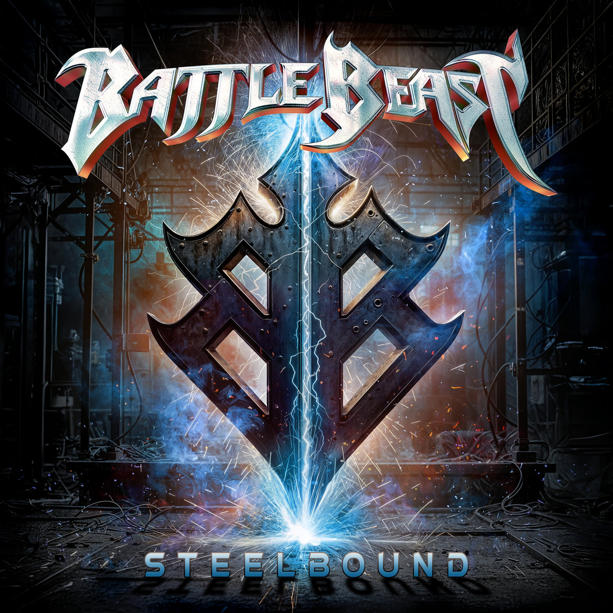 Battle Beast — Steelbound cover artwork