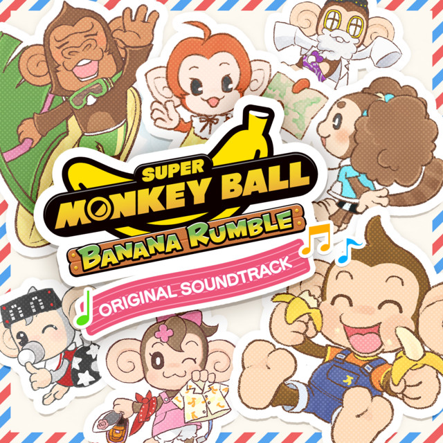 SEGA Sound Team — Super Monkey Ball Banana Rumble original sound track cover artwork
