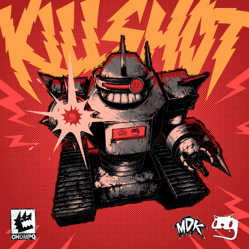 MDK & Boom Kitty — KILLSHOT cover artwork