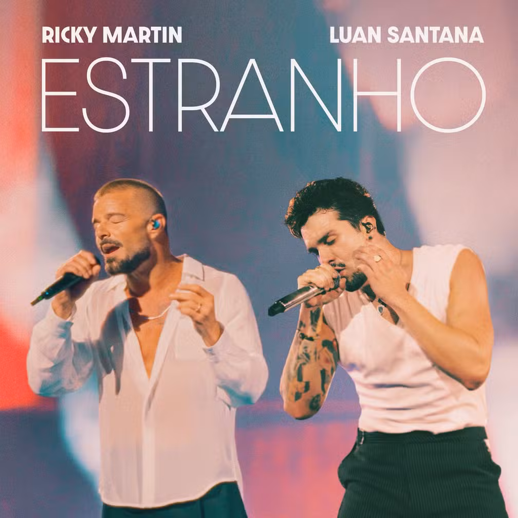 Ricky Martin featuring Luan Santana — Estranho cover artwork