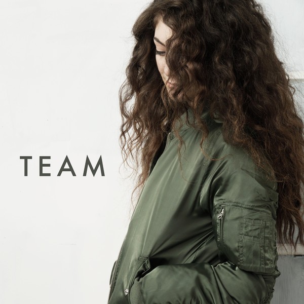 Lorde — Team cover artwork
