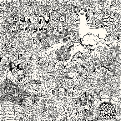 of Montreal — aethermead cover artwork