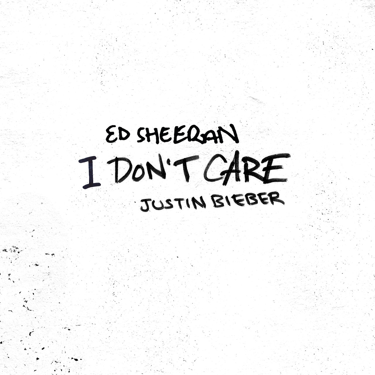 Ed Sheeran & Justin Bieber — I Don't Care cover artwork