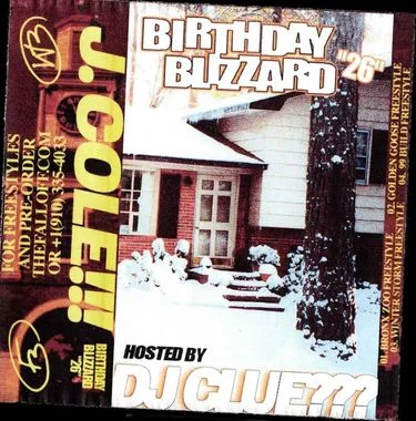 J. Cole Birthday Blizzard '26 cover artwork