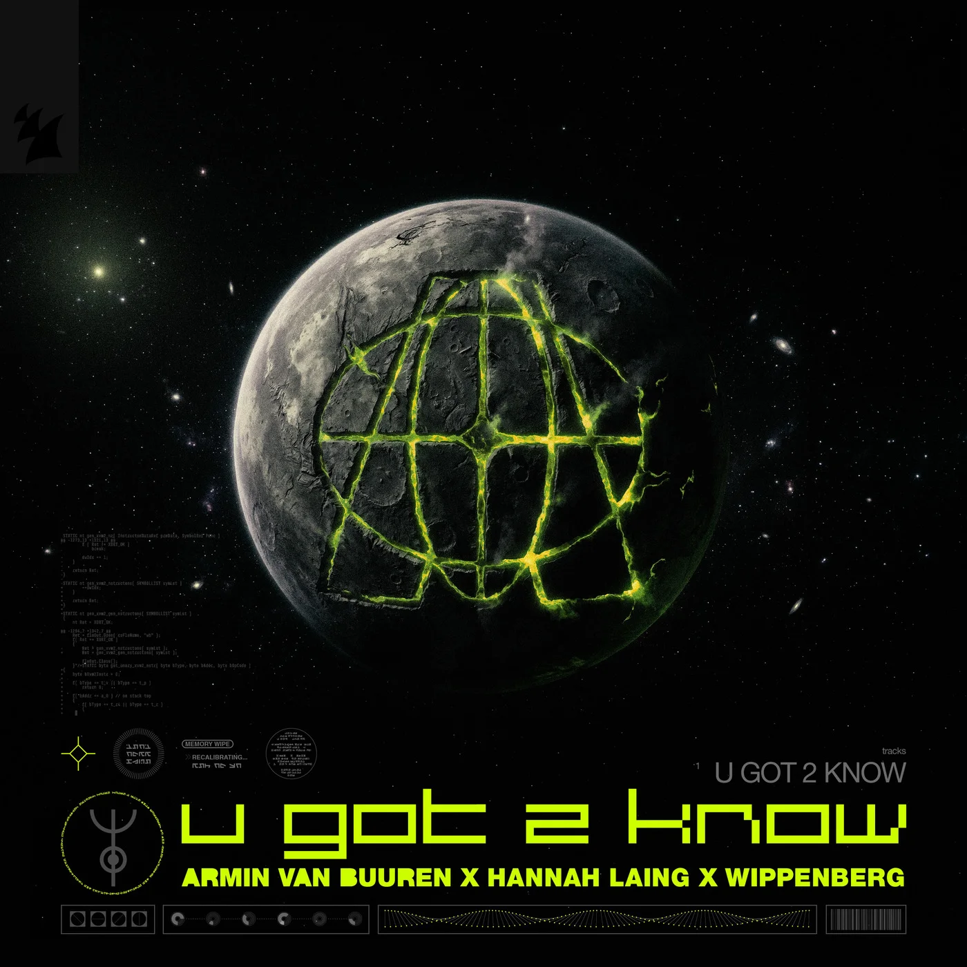Armin van Buuren, Hannah Laing, & Wippenberg — U Got 2 Know cover artwork