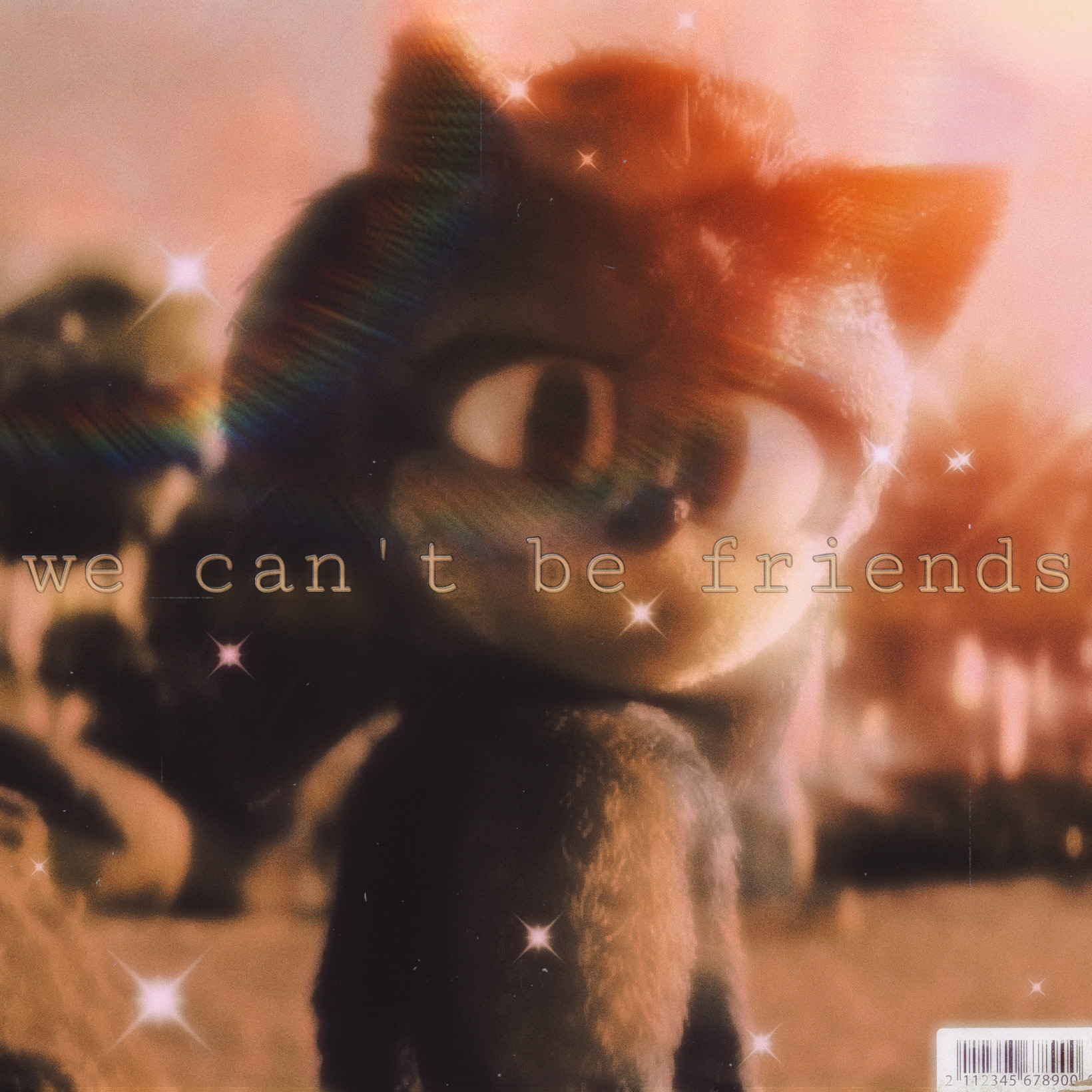 Fred Nunez — we can’t be friends cover artwork