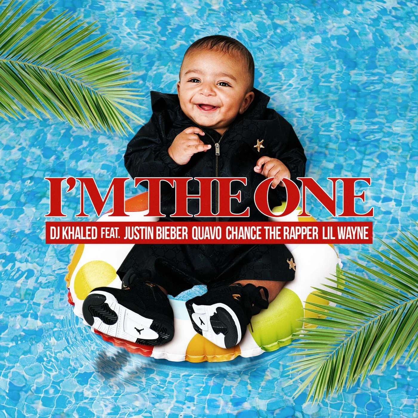 DJ Khaled featuring Justin Bieber, Quavo, Chance the Rapper, & Lil Wayne — I'm the One cover artwork