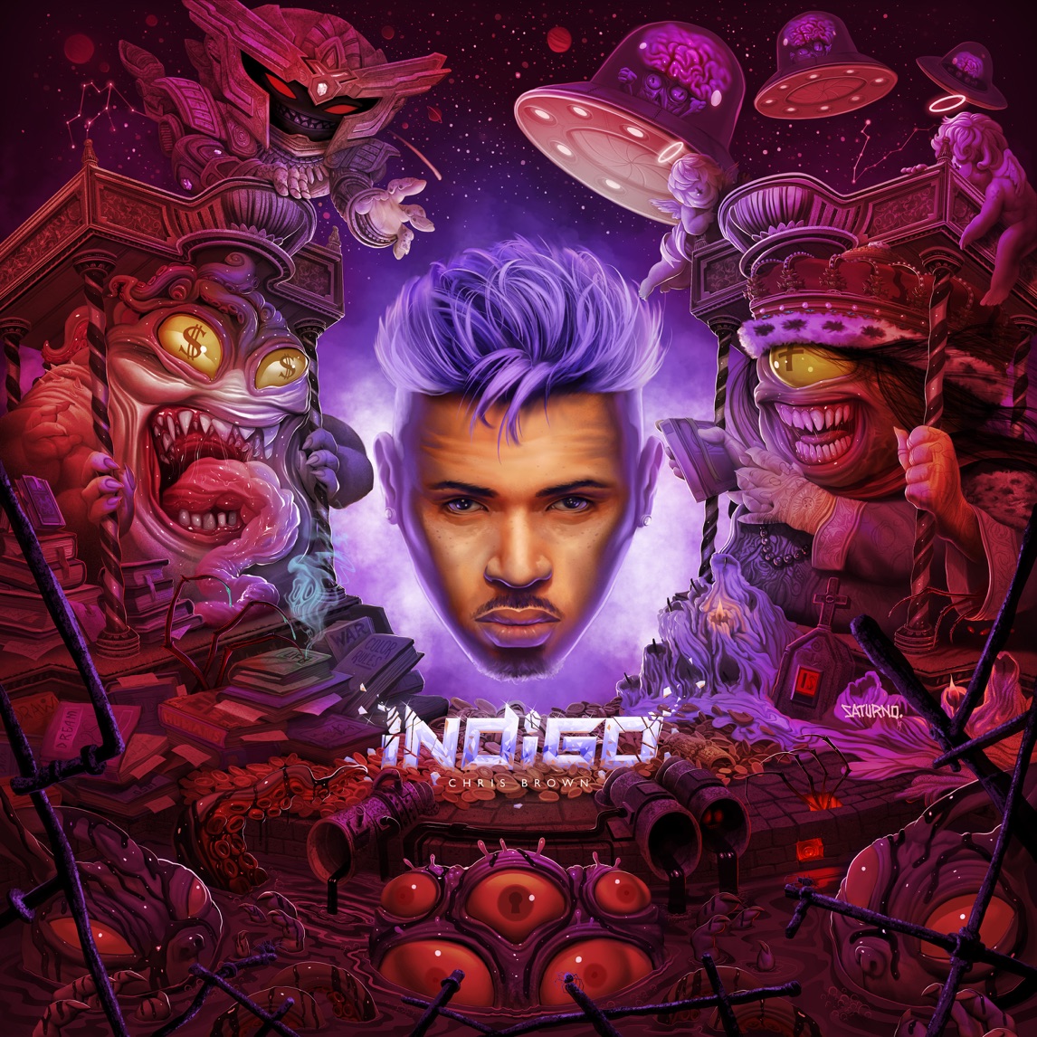 Chris Brown — Indigo cover artwork