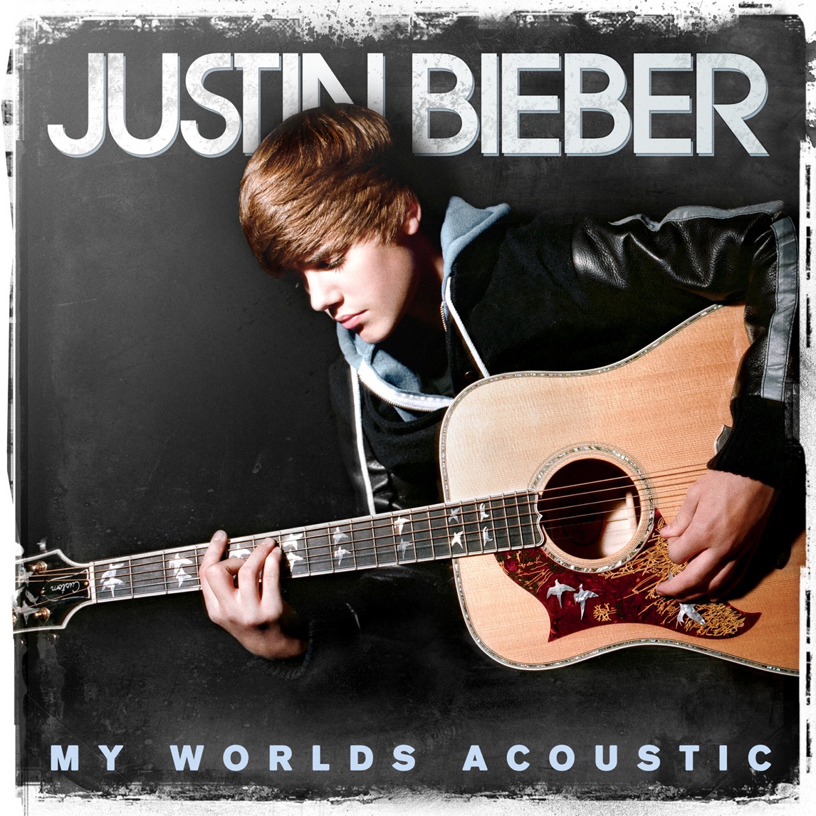 Justin Bieber My Worlds Acoustic cover artwork