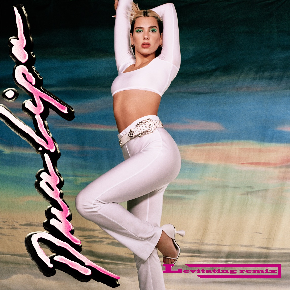 Dua Lipa featuring Madonna & Missy Elliott — Levitating (The Blessed Madonna Remix) cover artwork