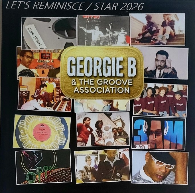 Georgie B &amp; The Groove Association — Let’s Reminisce cover artwork