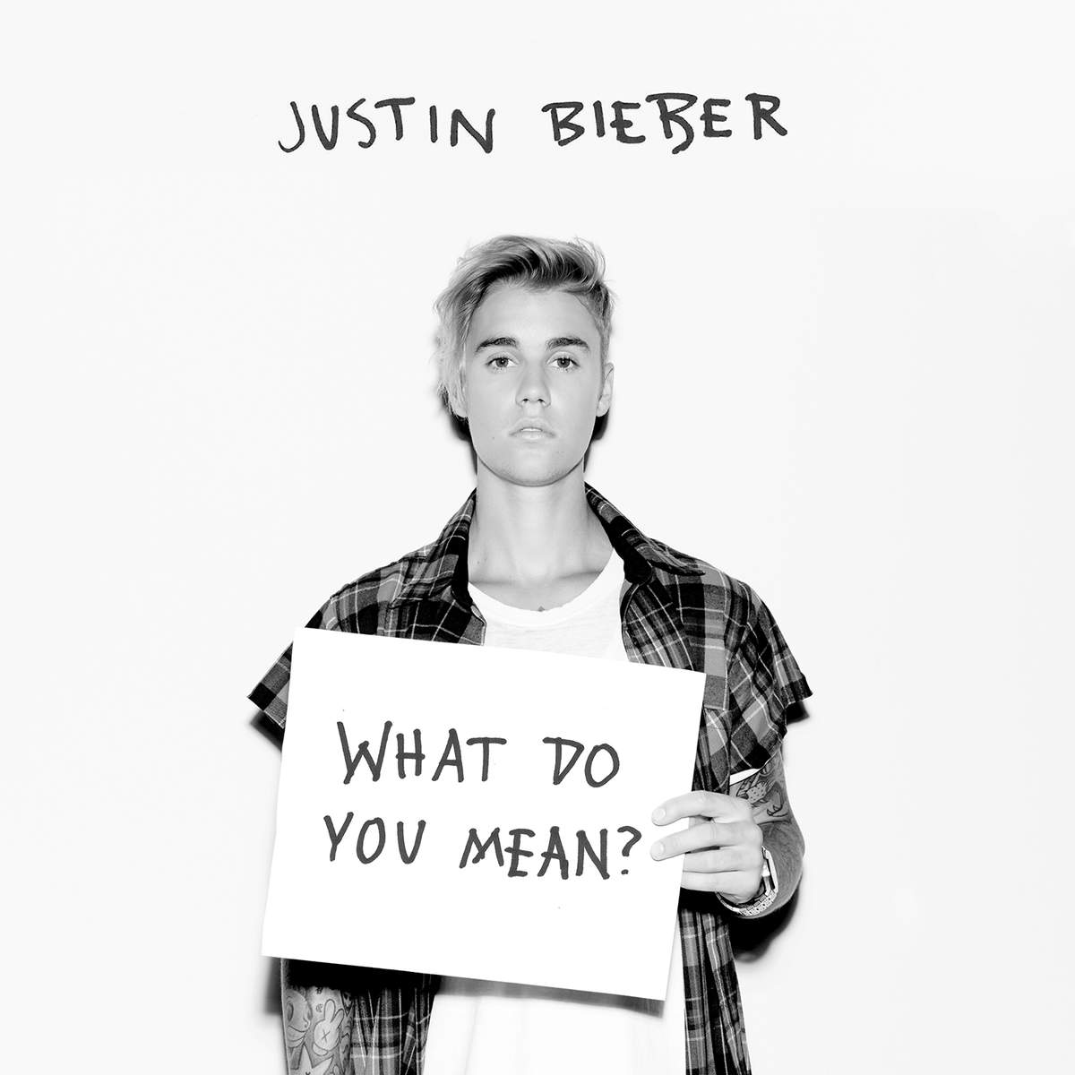Justin Bieber — What Do You Mean? cover artwork