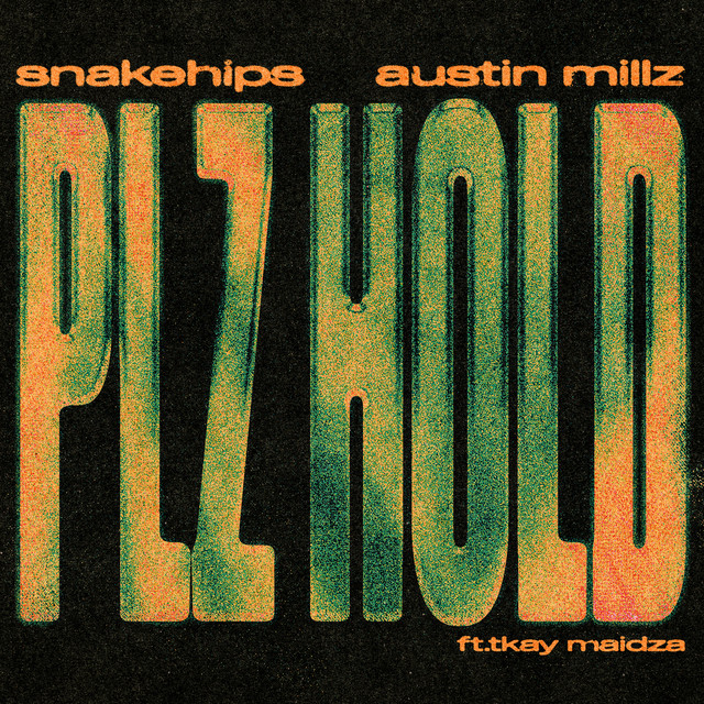 Snakehips & Austin Millz featuring Tkay Maidza — PLZ HOLD cover artwork