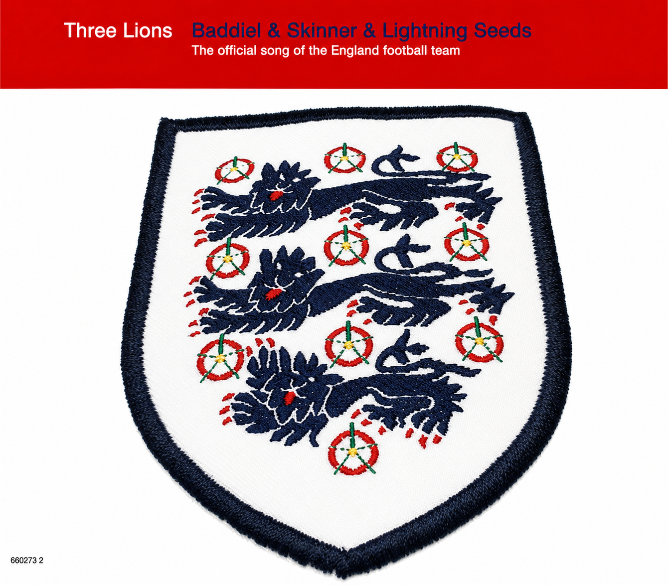 Baddiel, Skinner, & The Lightning Seeds Three Lions cover artwork