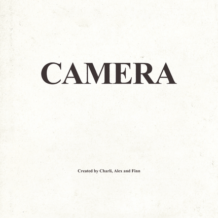 Charli xcx — Camera cover artwork