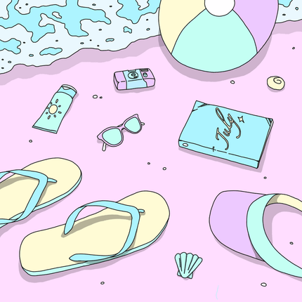 Beach Bunny — July cover artwork