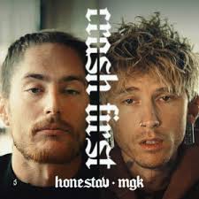 honestav featuring mgk — Crash First cover artwork