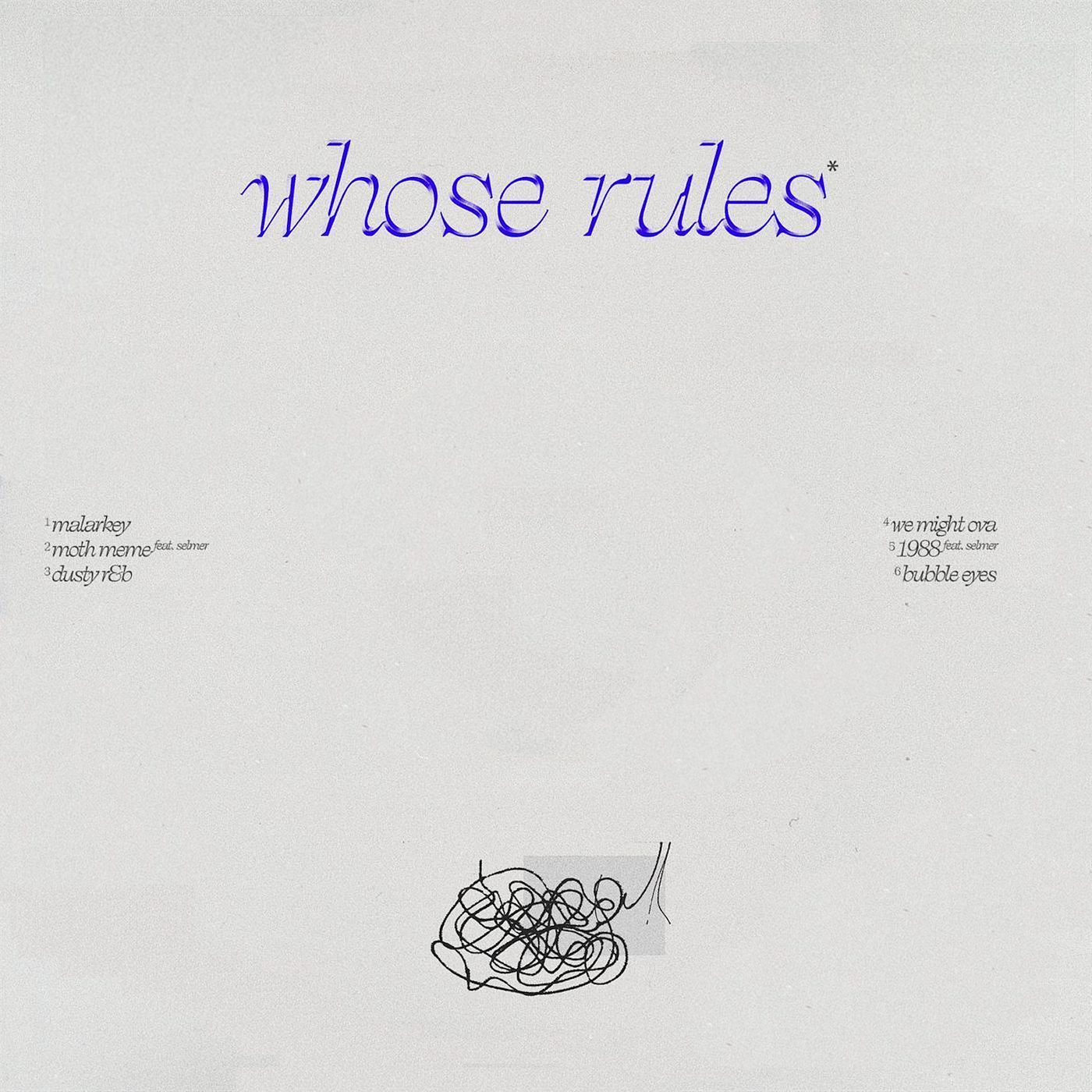 Whose Rules — Whose Rules cover artwork