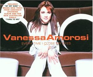 Vanessa Amorosi — Every Time I Close My Eyes cover artwork