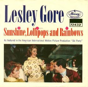 Lesley Gore — Sunshine, Lollipops and Rainbows cover artwork