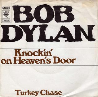 Bob Dylan — Knockin&#039; On Heaven&#039;s Door cover artwork