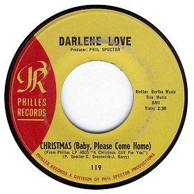 Darlene Love Christmas (Baby Please Come Home) cover artwork