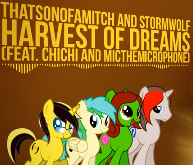 ThatSonofaMitch & Stormwolf ft. featuring Chichi & Mic the Microphone Harvest of Dreams cover artwork