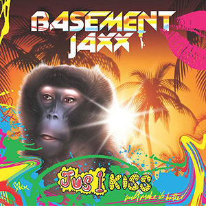 Basement Jaxx Jus 1 Kiss cover artwork