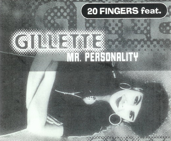 20 Fingers featuring Gillette — Mr. Personality cover artwork
