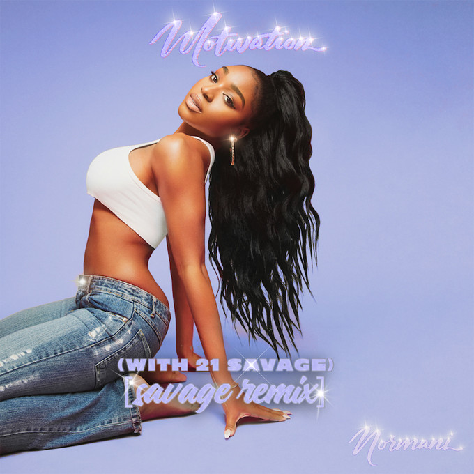 Normani ft. featuring 21 Savage Motivation (Remix) cover artwork