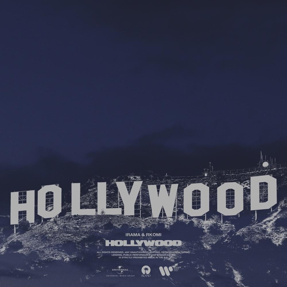 Irama, Rkomi, & Shablo — HOLLYWOOD cover artwork