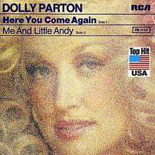 Dolly Parton — Here You Come Again cover artwork