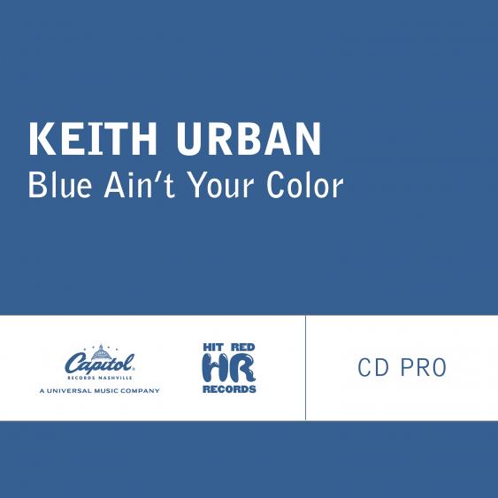 Keith Urban Blue Ain&#039;t Your Color cover artwork