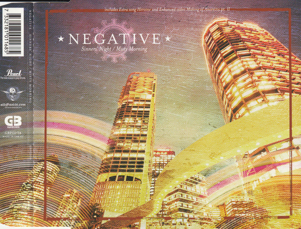Negative — Sinners&#039; Night / Misty Morning cover artwork