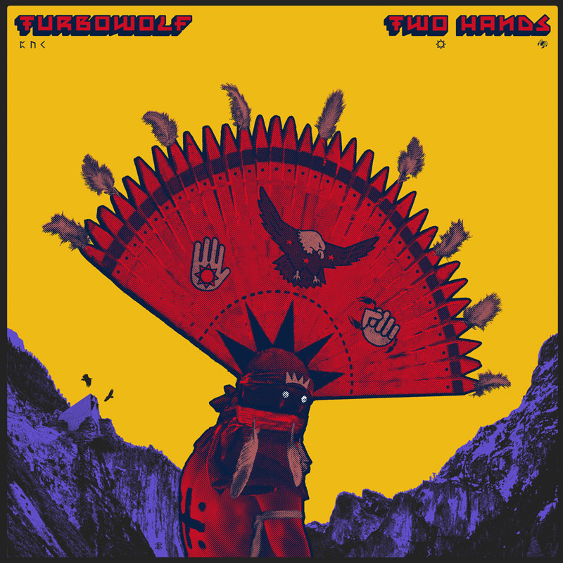 Turbowolf Two Hands cover artwork